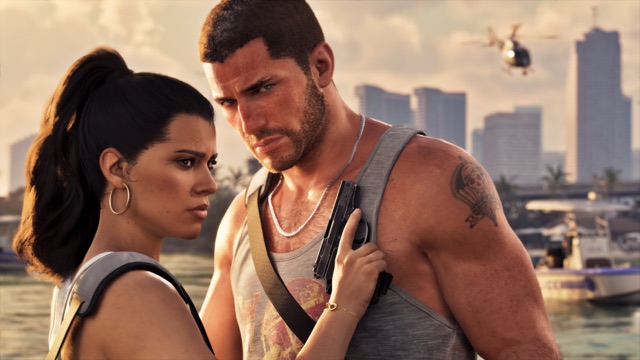 Jason and Lucia in an official GTA 6 screenshot (1 of 13)