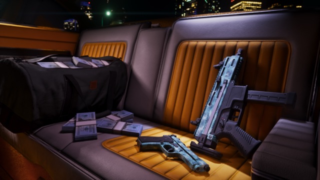 Vintage Vice City Weapon Pattern, from the GTA 6 Vintage Vice City Pack